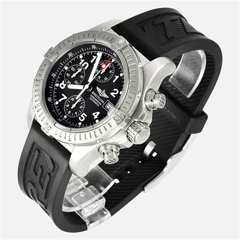 breitling men's avenger chronograph watch|breitling avenger chrono men's watch.